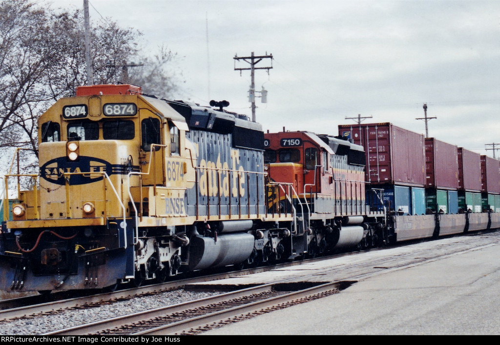 BNSF 6874 West